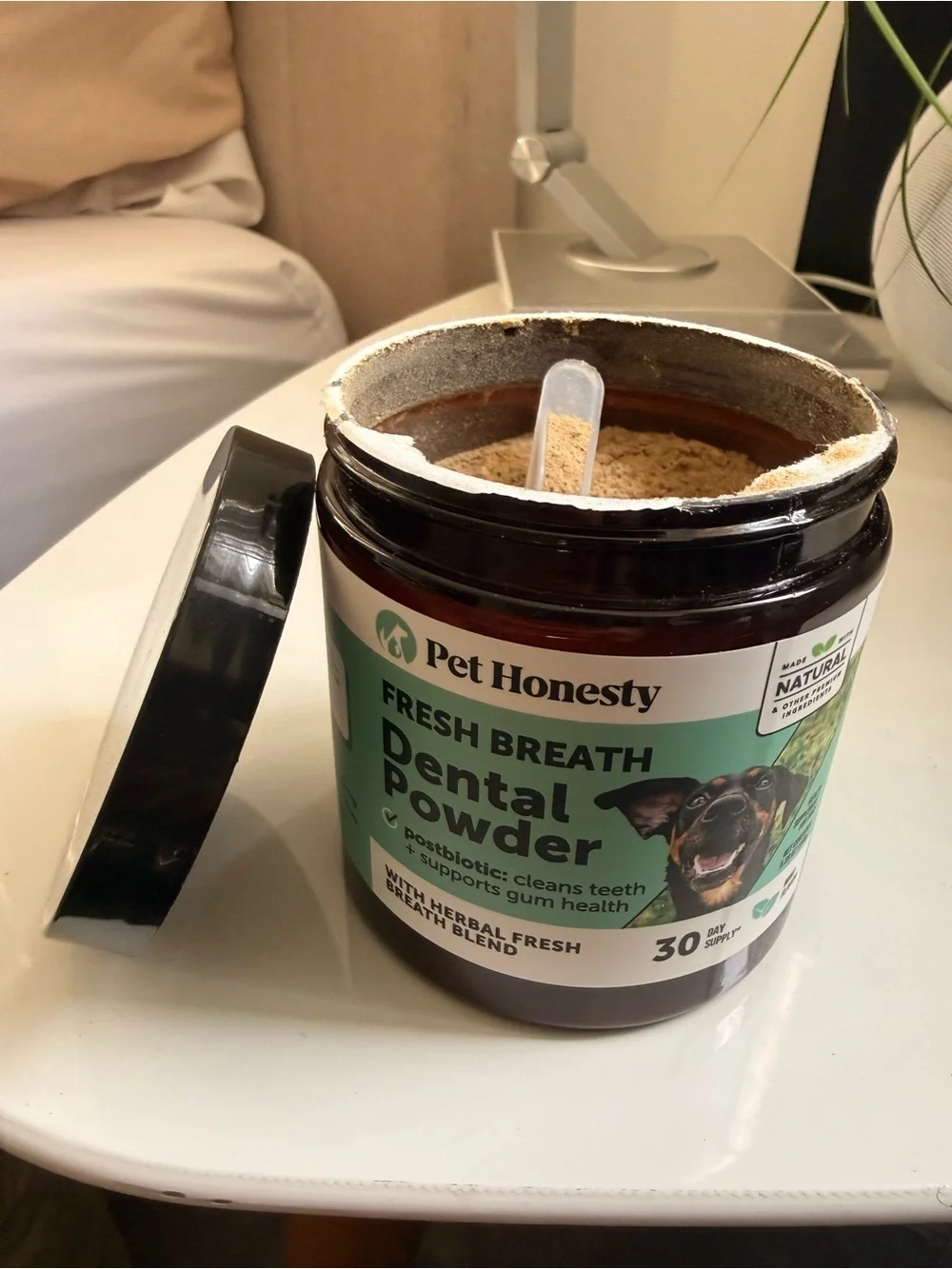 Fresh Breath Dental Powder for Dogs — Mint (Green)